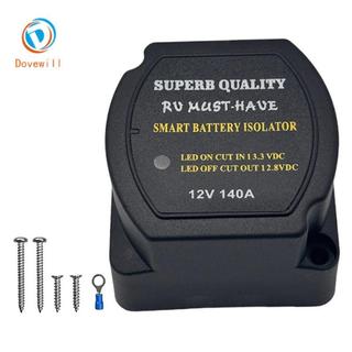 Bộ cách ly thông minh pin đôi Dovewill 12V 140A chuyên nghiệp cho xe RV
