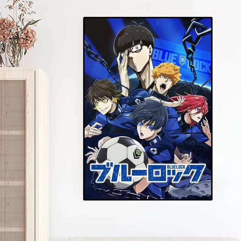 Anime XANH KHÓA Isagi Yoichi POSTER Poster In Tranh Treo Tường Phòng Ngủ Trang Trí Phòng Khách Nhà T