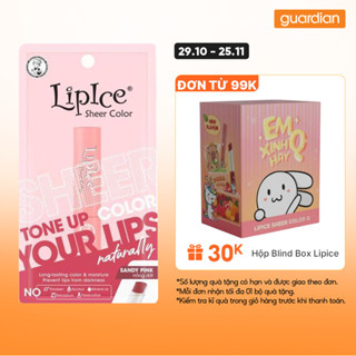  Son Dưỡng Môi Lipice Sheer Color Sandy Pink Hồng Đất 2.4G 