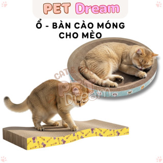  Bàn Cào Móng - Ổ Cào Móng Cho Mèo Xả Stress - Nằm Ngủ 