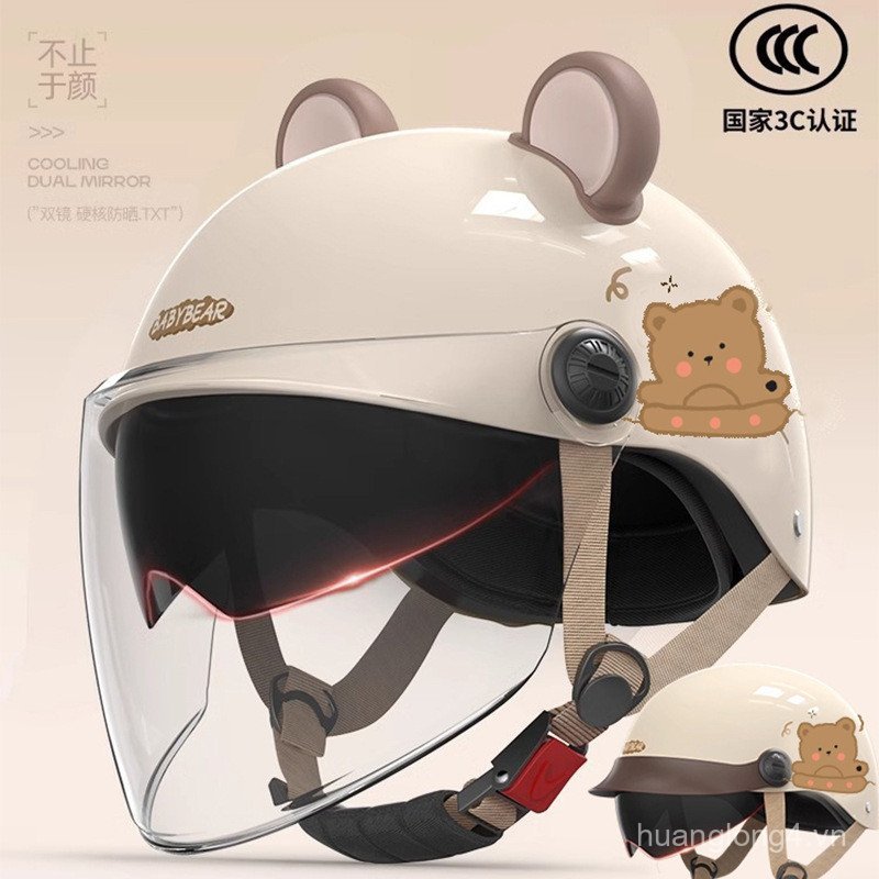 3C Certified Electric Vehicle Helmet for Men and Women, Summer Model, Safety Helmet for Electric Bik