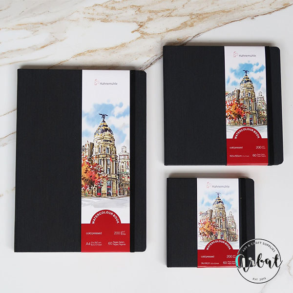 [ARBAT] Sổ màu nước Hahnemuhle - Đỏ