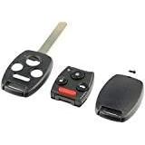 Key Fob Keyless Entry Remote Shell Case & Pad phù hợp với Honda Accord Civic Pilot (KR55WK49308, MLB