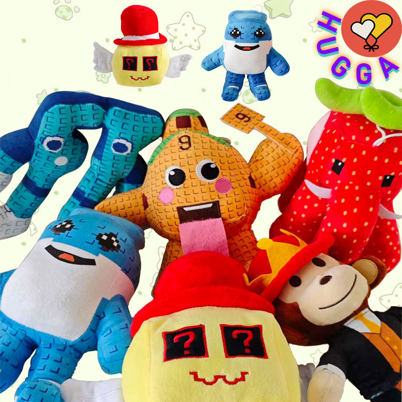 ❤HUGGA❤ Trộm Một Brainrot Jandel Sang Trọng Đồ Chơi Kawaii Trộm Một Brainrot Jandel Búp Bê Mềm Hoạt 