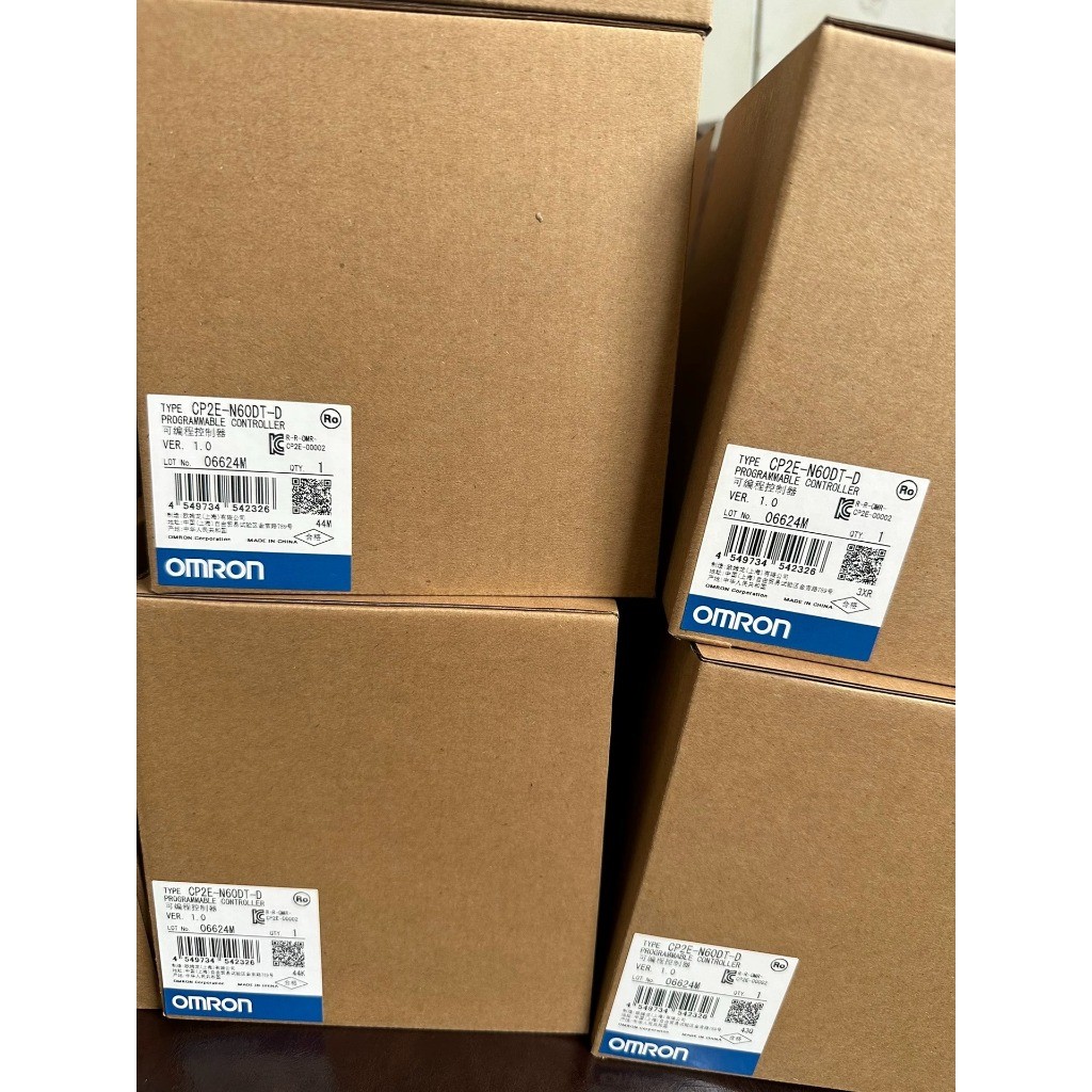 Bộ lập trình PLC Omron CP2E-N40-N30-N20-N60DT-D-S60-S40-S30-DT1-D-DR-A-E20 New