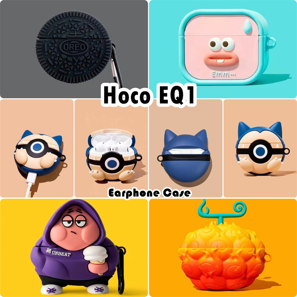 Hàng có sẵnDành Cho Hoco EQ1 Ốp Lưng Tai Nghe Hoạt Hình Sáng Tạo Series Vỏ Silicon Mềm NO.2