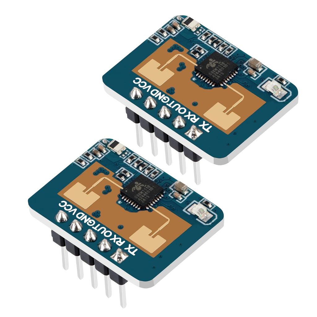 2 CHIẾC LD2410C Cảm Biến HLK-LD2410 Mô Đun Hiện Diện Của Con Người Radar LD2410 Cảm Biến Radar Không