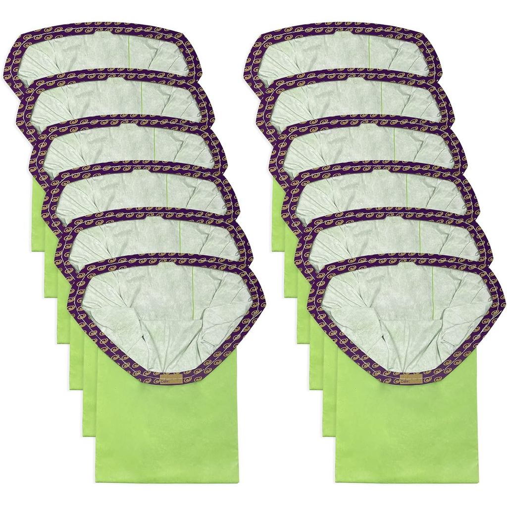 12 gói 107314 Túi lọc vi mô thay thế cho chân không ba lô ProTeam 6 Quart: Super Coach Pro 6, ProVac