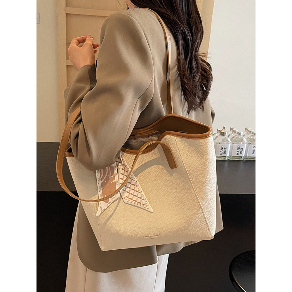 đồ handmade hapas Túi nữ đơn giản cổ điển thu đông túi đeo vai đi làm