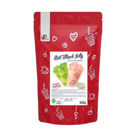 Bột rau câu dẻo jelly DP Food 500g