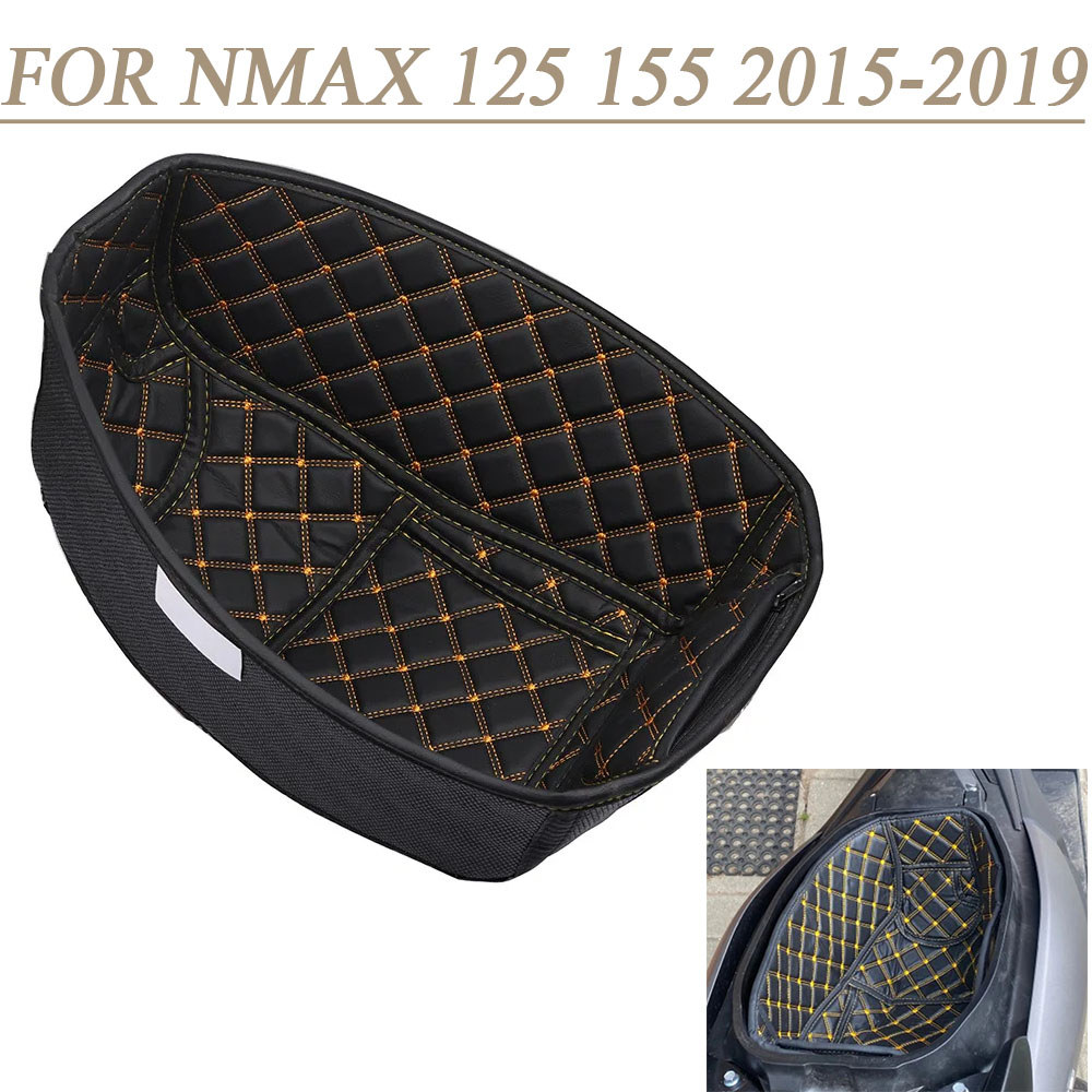 Xe Máy Ghế Bảo Quản Xô Hộp Lót Miếng Lót Thân Cây Bảo Vệ Ngăn Thảm Cho YAMAHA NMAX155 NMAX125 2016 2