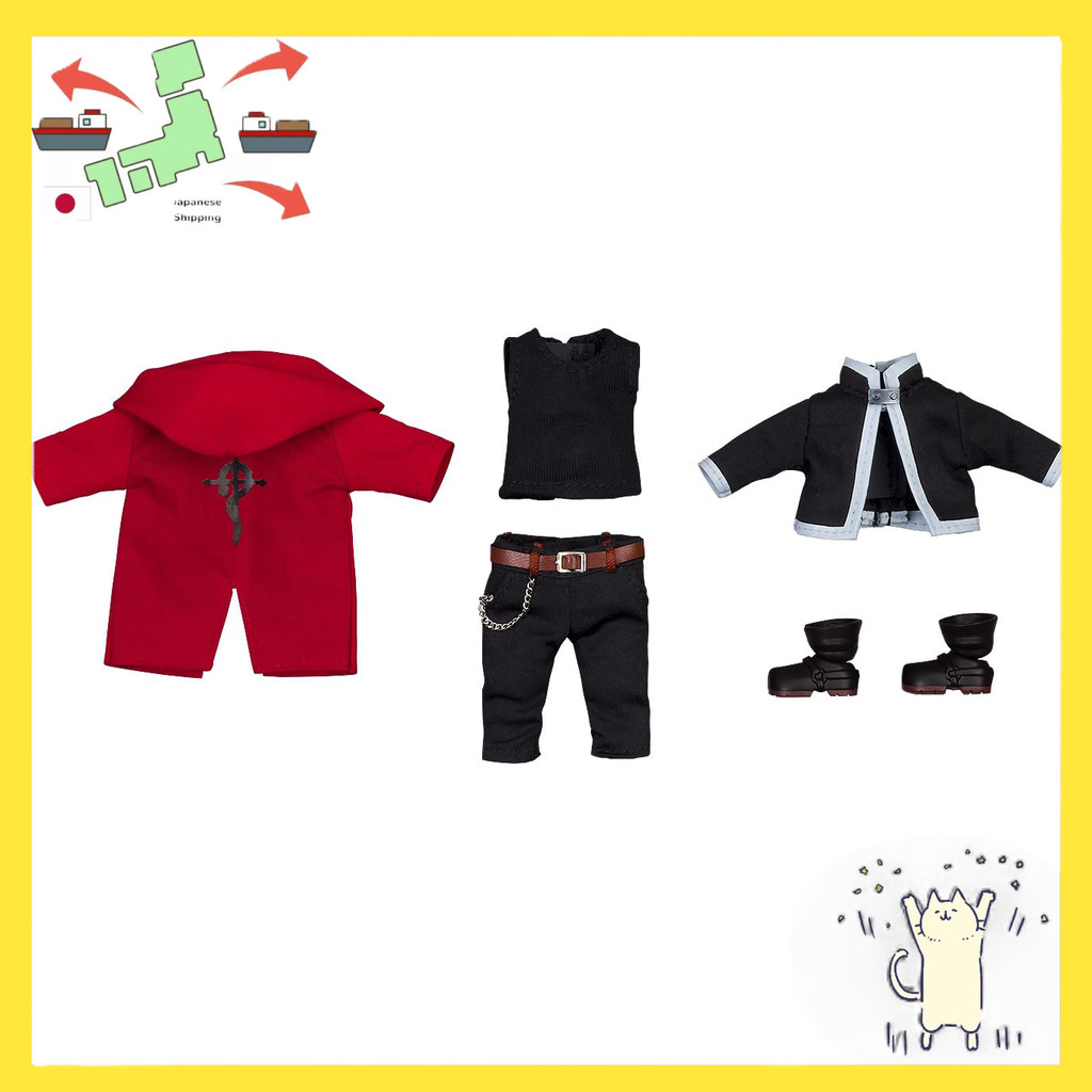 [Japanese Version] Nendoroid Doll Fullmetal Alchemist FULLMETAL ALCHEMIST Goodyear Set: Edward Elric