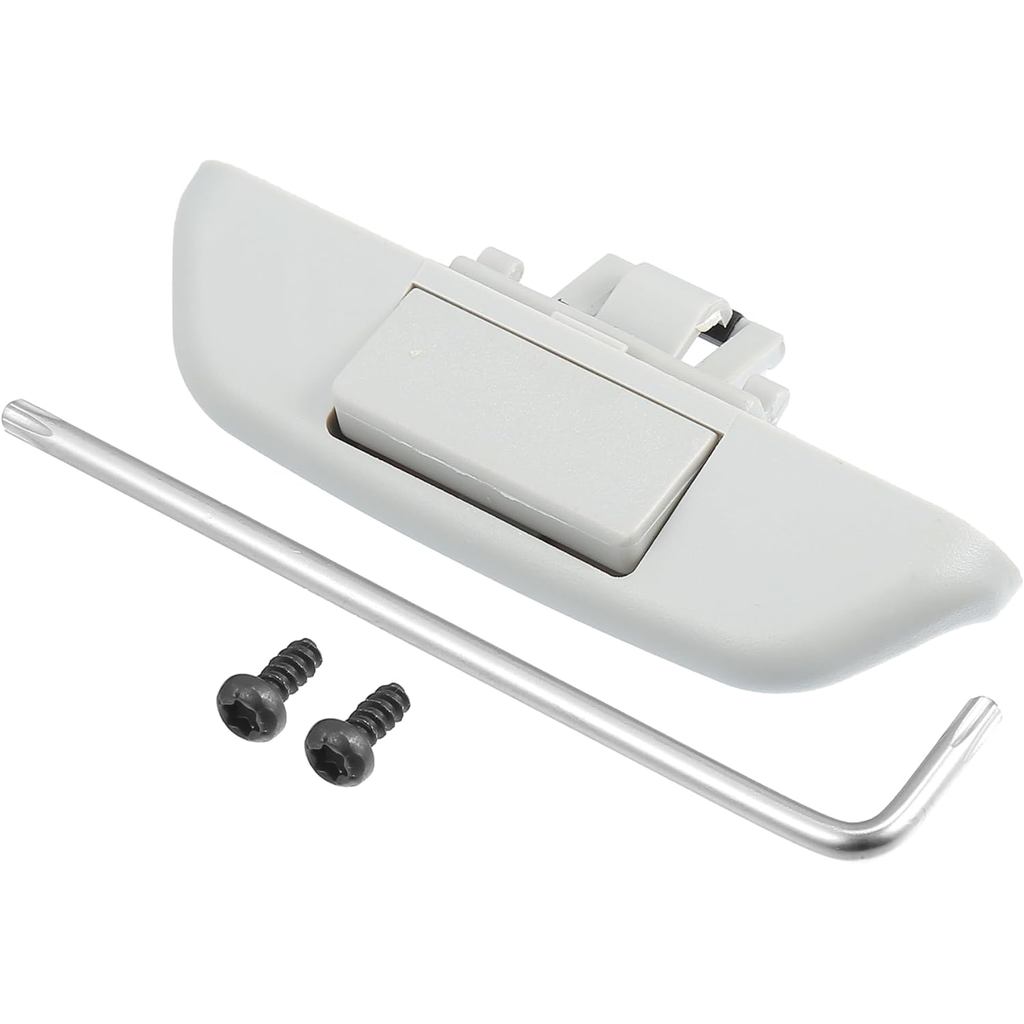 Tay cầm bóng râm cửa sau Tương thích cho Audi Q7 2010-2015, Màu xám nhựa bền