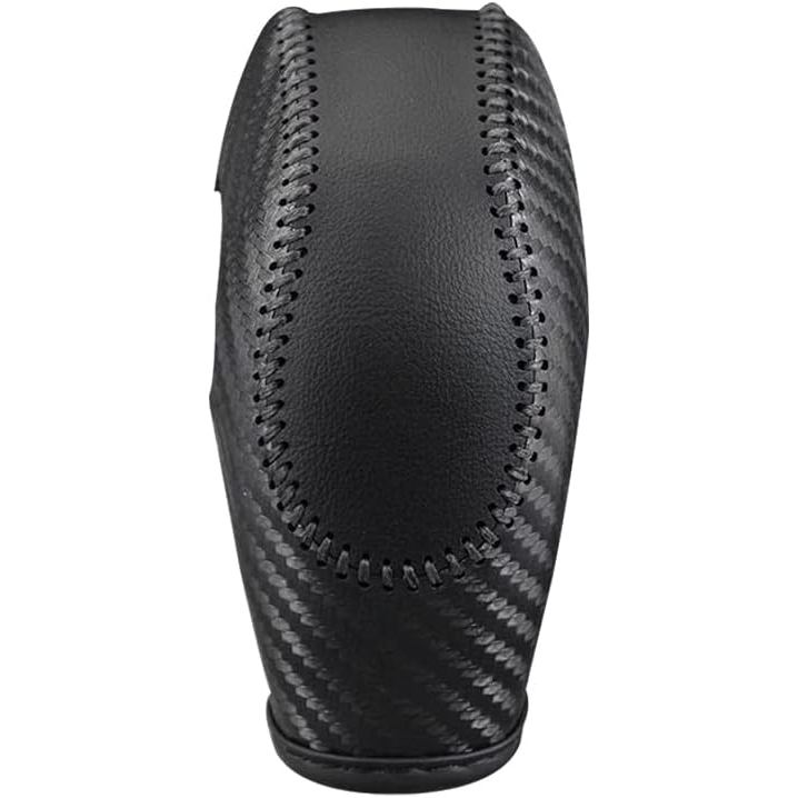 Riloer Leather Car Gear Stick Shifting Knobs Cover Shifter Lever Tương thích với Ford Fusion Fiesta 