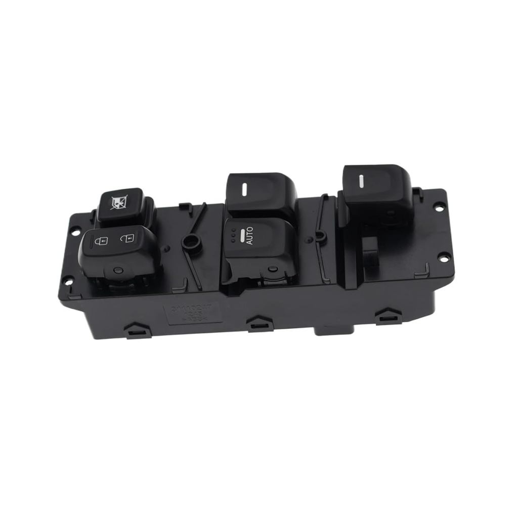 Cửa sổ phía trước bên trái Nút công tắc chính Tương thích với Hyundai Veloster 2011 2012 2013 2014 2015 2016 93570-2V000 Công tắc điều khiển nâng kính cửa