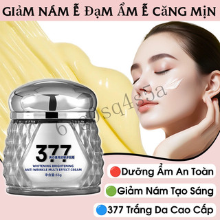  Kem 377 Trắng Da Đa Năng-Làm trắng da Loại bỏ mụn đen Chống nhăn Căng da Dưỡng da Làm sáng da Da tự nhiên Che dịu nám và 