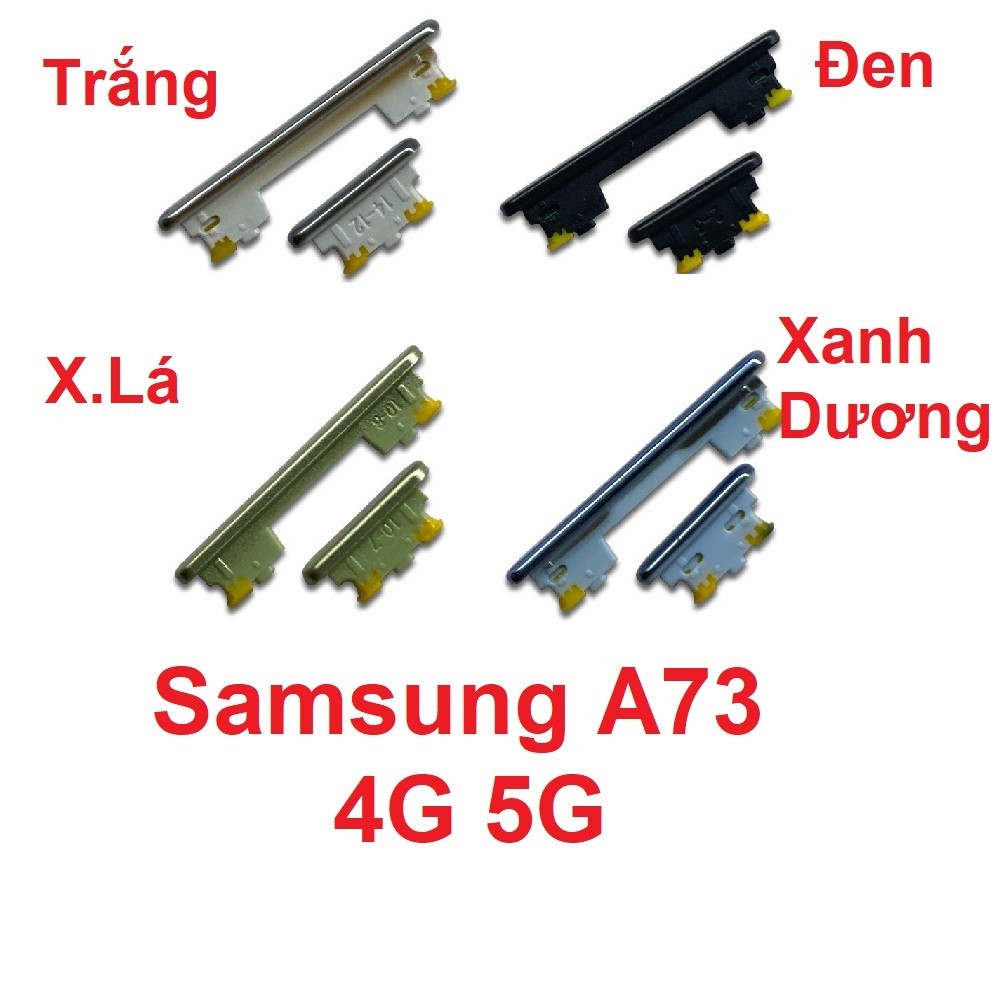 Nút Bấm Nguồn Ngoài Samsung Galaxy A73 4G 5G SM-A736 Nút Mở Nguồn, Điều Chỉnh Tăng Giảm Âm Lượng