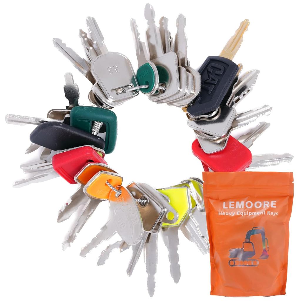 35 Chiếc Đa Loại Thiết Bị Chìa Khóa Xây Dựng Khởi Động Chìa Khóa Đánh Lửa Cho CAT Thân Dầu JLG Cửa M