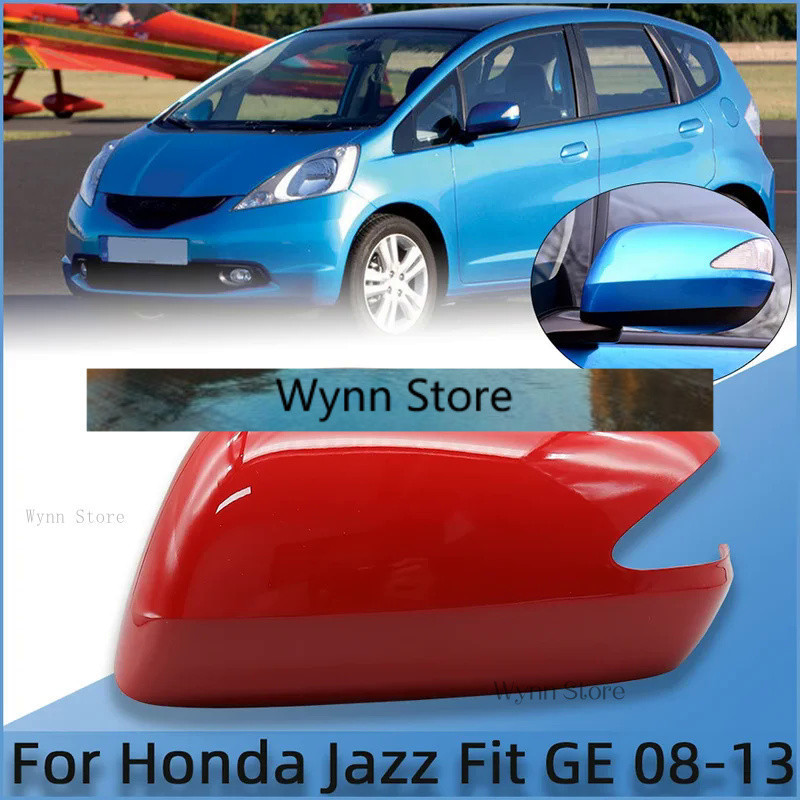 ♣♣Cermin spion Vỏ tudung perumahan Nắp Cánh Gương untuk Honda Fit Jazz 2008 2009 2010 2011 2012 2013