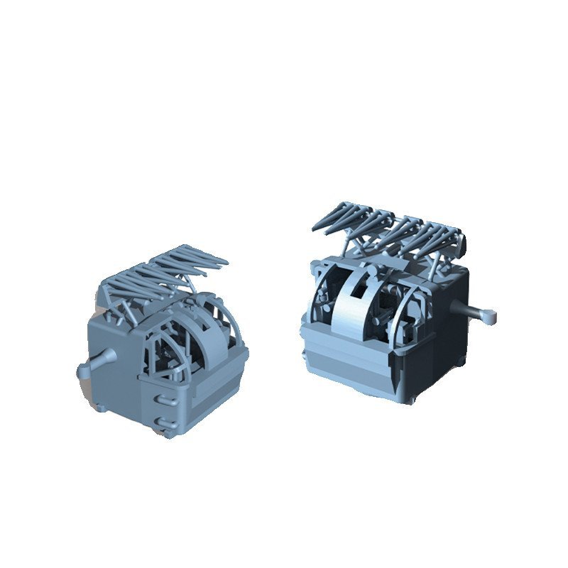 Xưởng thủ công Old Yao Nhiều quy mô Mô hình tàu Nâng cấp các bộ phận Radar hải quân Anh