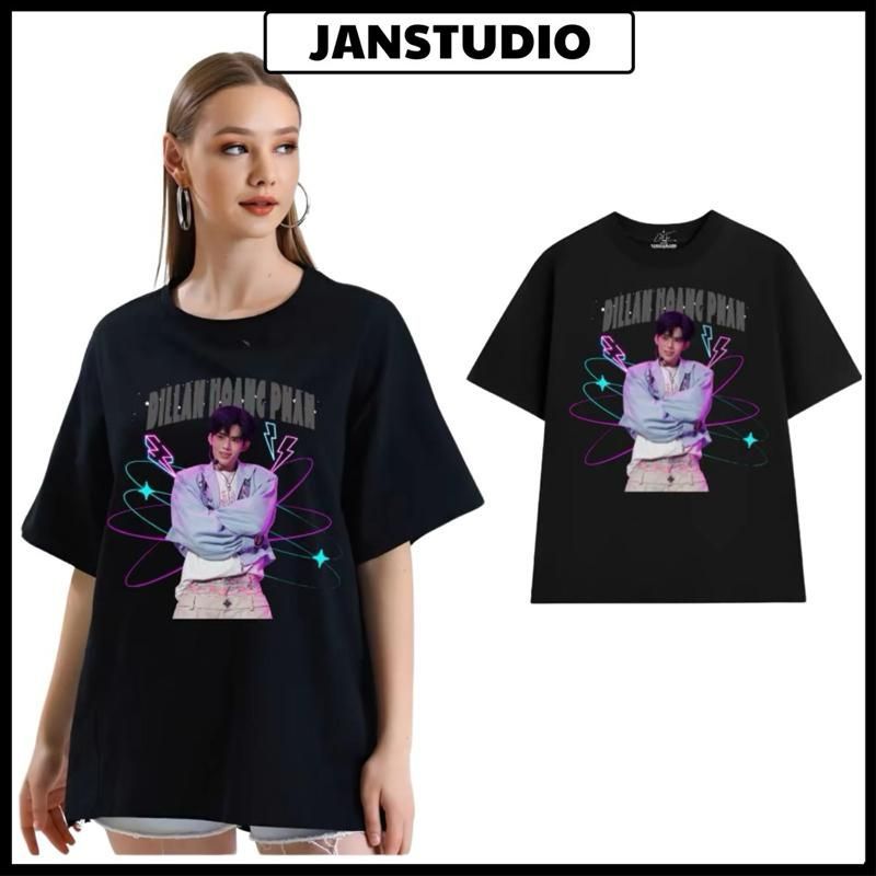 Áo thun Dillan Hoàng Phan, Anh Trai Say Hi Mùa 2 tay lỡ form rộng chất cotton nam nữ đủ size