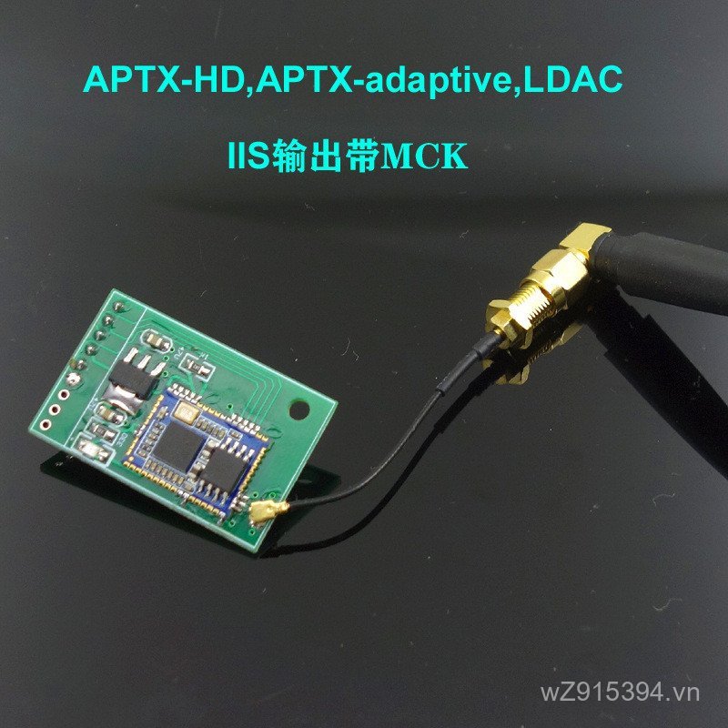 Bluetooth 5.1 LDACI2SQCC5125 Thẻ phụ CSR8675 Tần số nâng cấp phong cách mới 192K MFGX