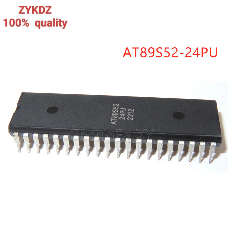 1 CÁI AT89S52-24PU AT89S52-24PI AT89S52 Còn hàng DIP-40