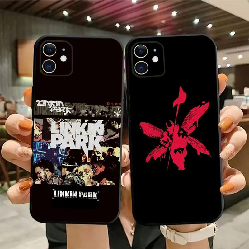 TK-1 Rock L-Linkin P-Park Band Ốp Lưng Điện Thoại iPhone 13 12 Pro Plus Mini X XS XR 8 7 6 S Plus SE
