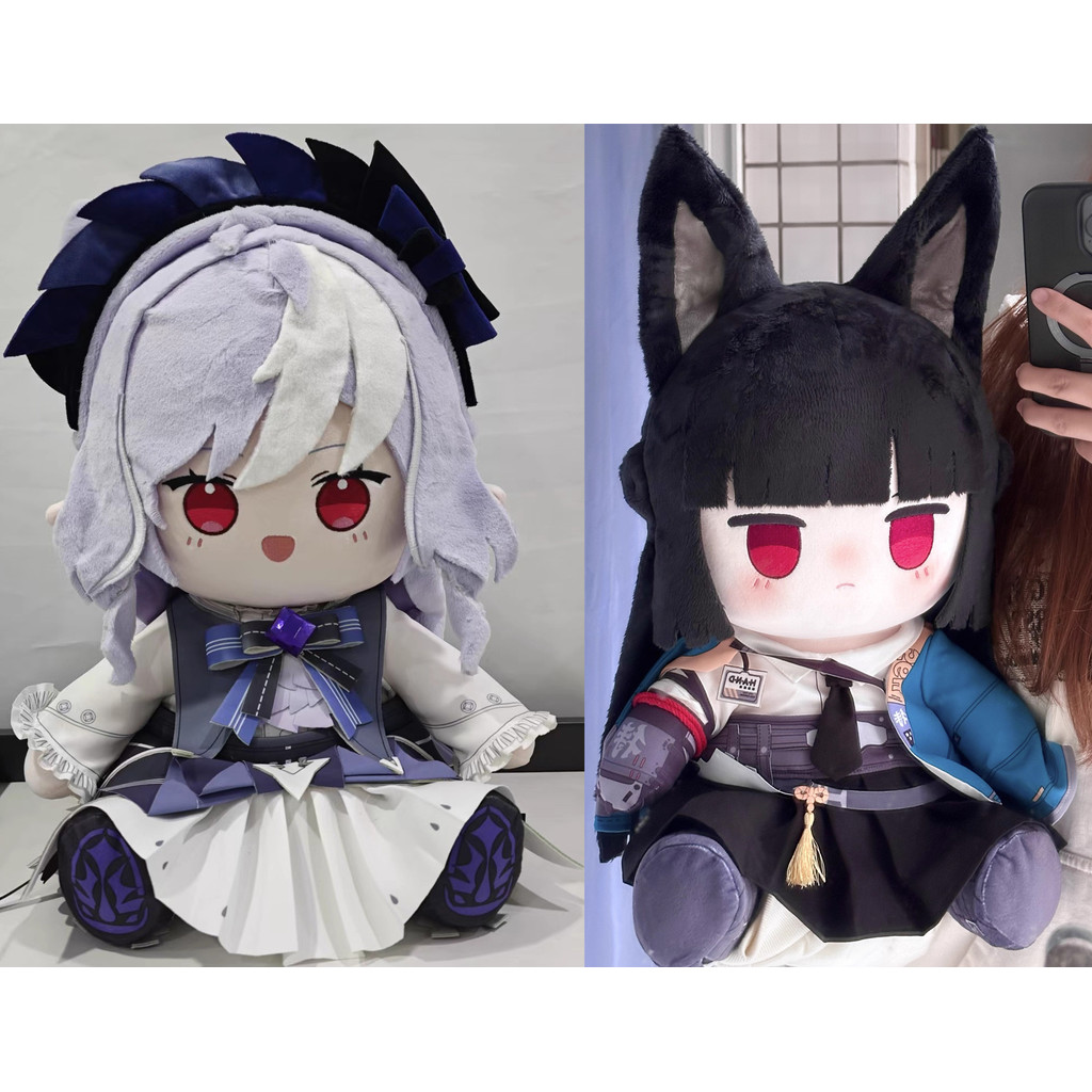 40cm Zenless Zone Zero Hoshimi Miyabi Cotton Doll Anime Ngoại Vi