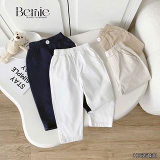 Quần dài kaki đính cúc quần âu dài kaki BERNIE bé trai phong cách Hàn quốc từ 1-7 tuổi SIRI H0525Q30