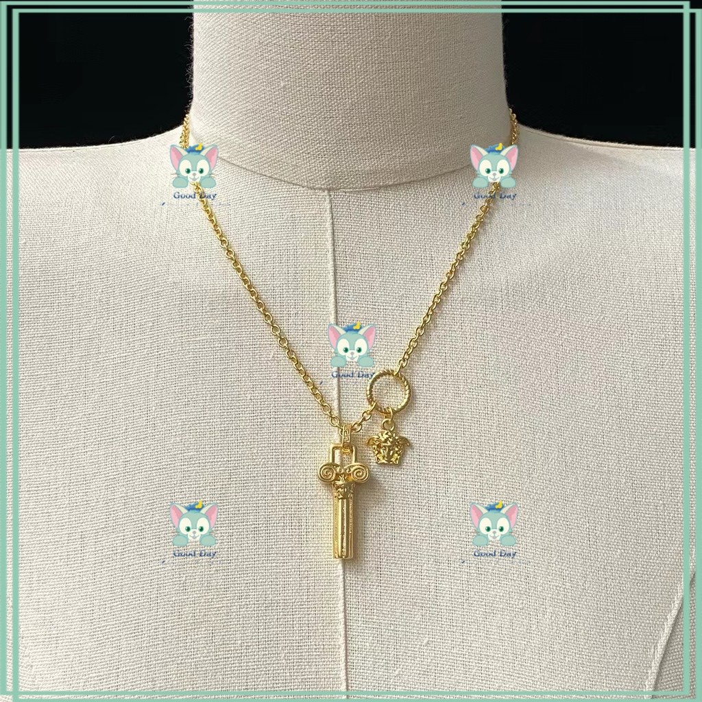 Vòng cổ thời trang Medusa cổ điển cho cả nam và nữ - 511093