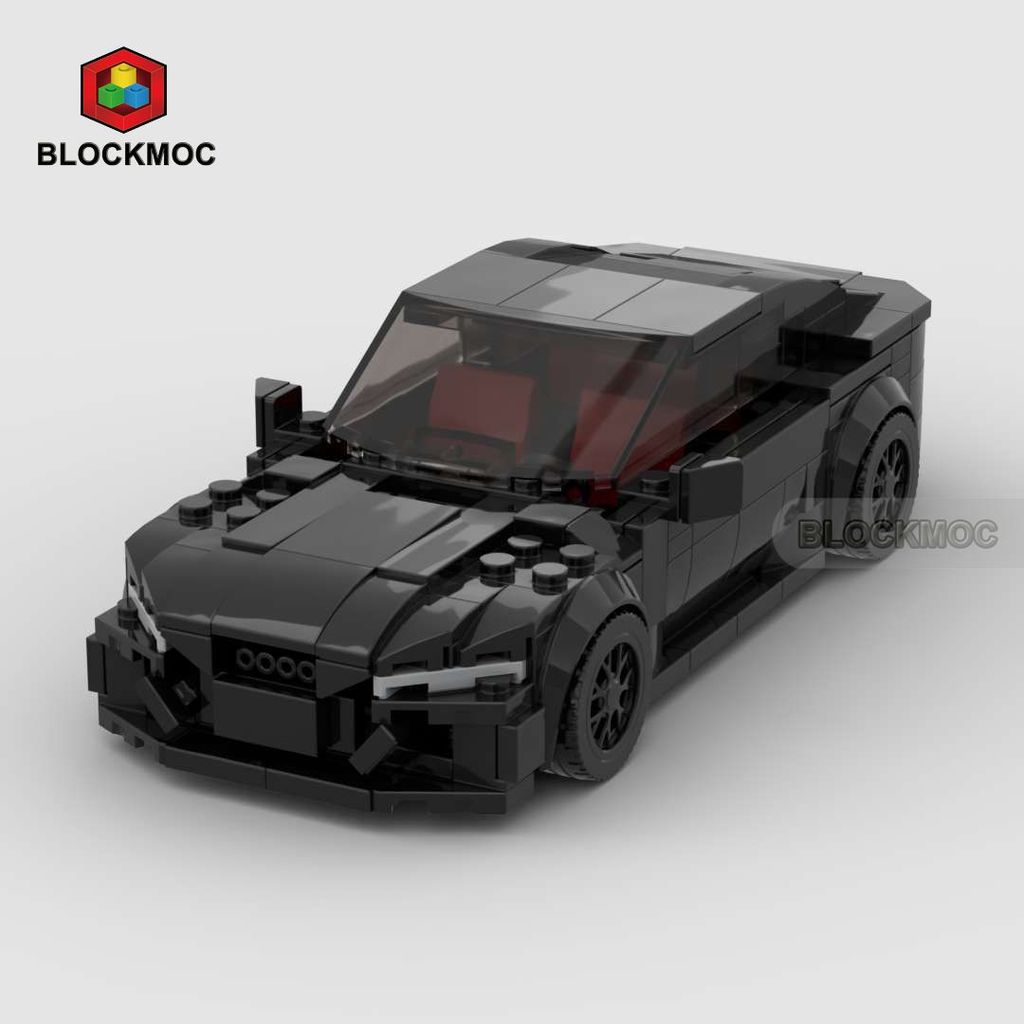 MOC Khối Xây Dựng Tương Thích Lego Hội Audi RS7 Xe Thể Thao Mô Hình speed8 Lưới Xe Đồ Chơi Hội202511