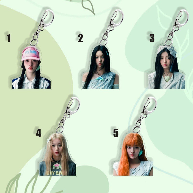 Túi treo mặt dây chuyền ILLIT MINJU MOKA móc khóa trang trí