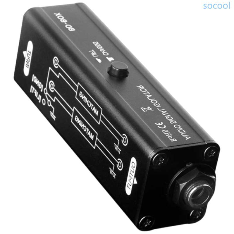 Soc * Studio Lớp 6 35mm Âm thanh Cách ly tiếng ồn Thân kim loại Loại bỏ độ ẩm