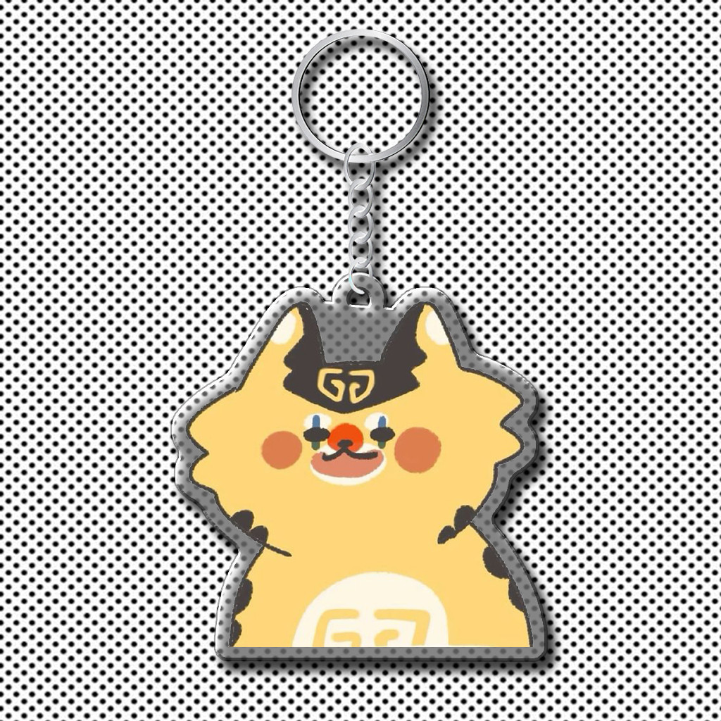 Móc Khoá Acrylic GenG Icon Chibi Cute GenG25 Trang Trí Túi Sách, Balo