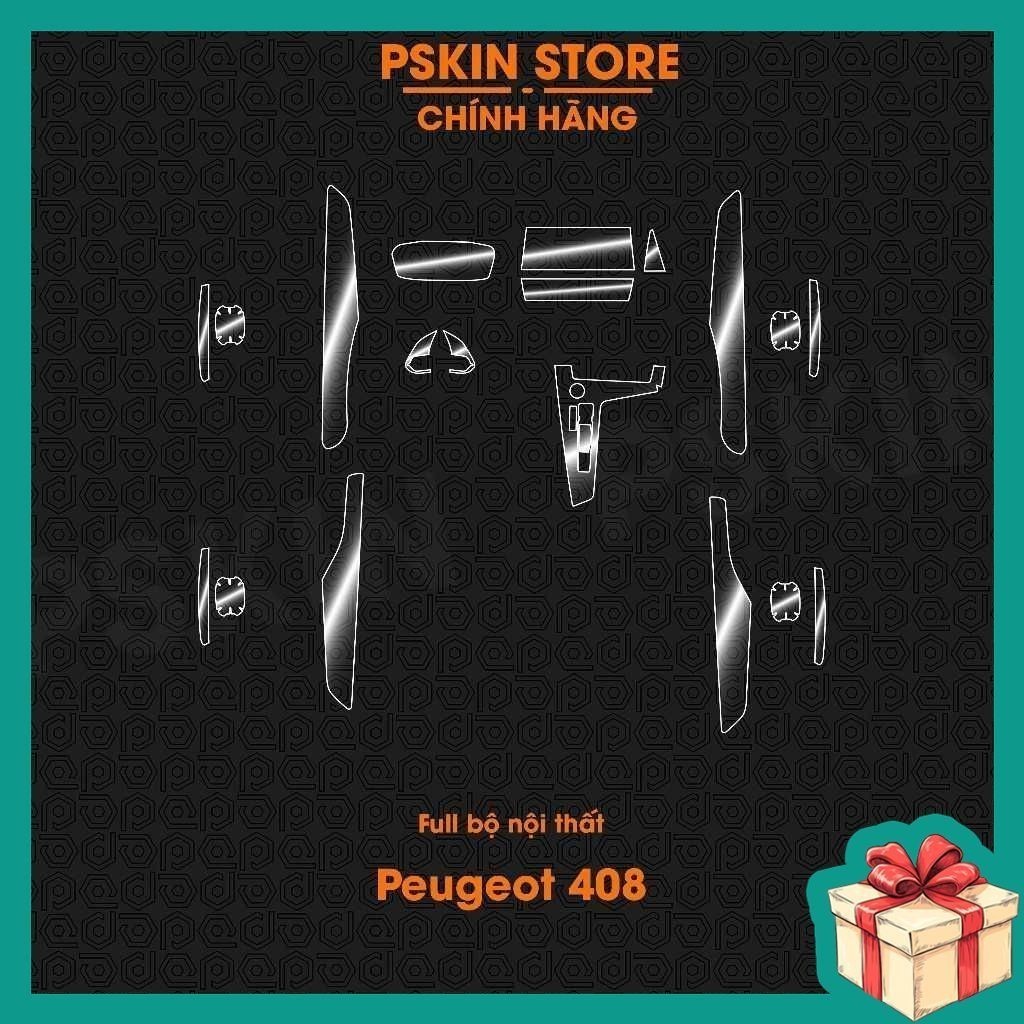 Peugeot 408 dán full PPF bảo vệ nội thất tránh trầy xước, tăng độ bóng cho nội thất và che vết xước 
