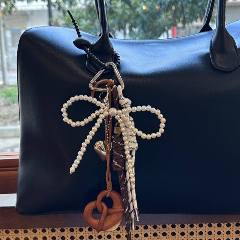 Bread Ins Style Bag Pendant Ornaments Cute Alkaline Water Climbing Rope Key Decorative Hanging Chain