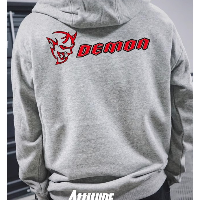 Hoodie văn hóa xe Dodge Challenger Hellcat Devil