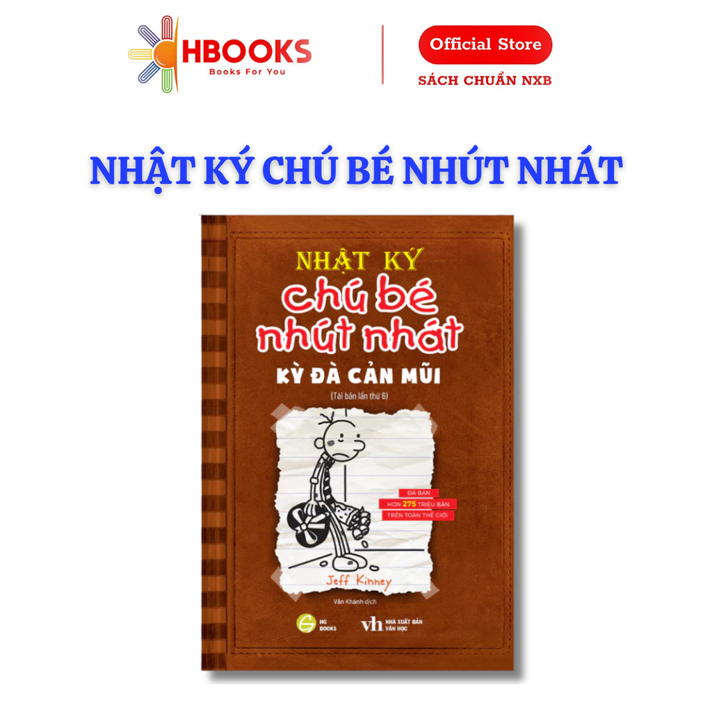 Sách Nhật Ký Chú Bé Nhút Nhát Tập 7 Kỳ Đà Cản Mũi Bản Tiếng Việt Diary Of A Wimpy Kid - HG boks