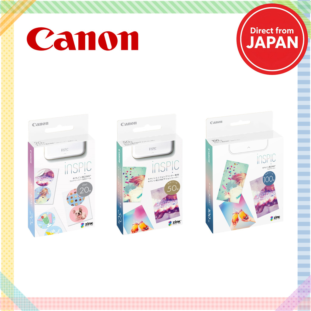 CANON iNSPiC ZINK Photo Paper