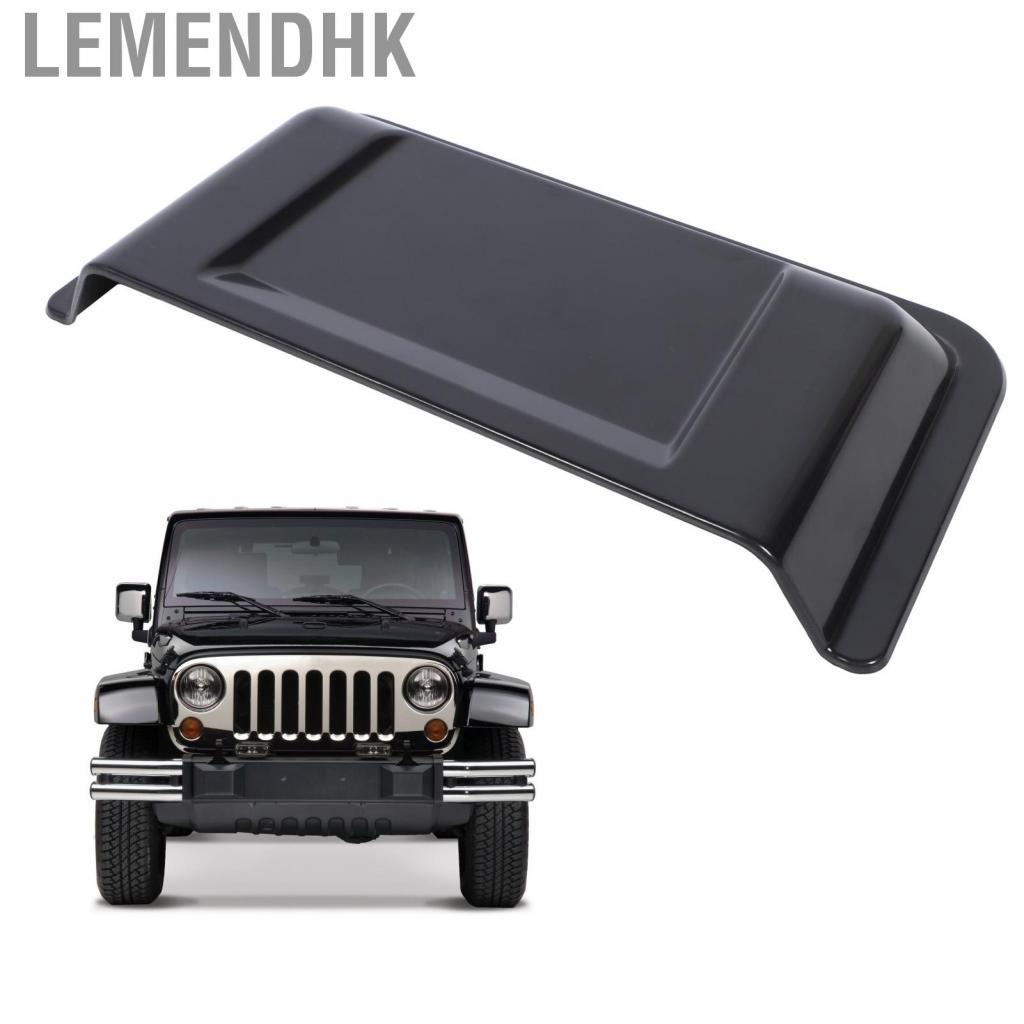 Lemendhk Lemendhk Hood Vent Scoop Cover Black Engine Air Outlet Mould Trim cho TJ JK Unlimited 1997-