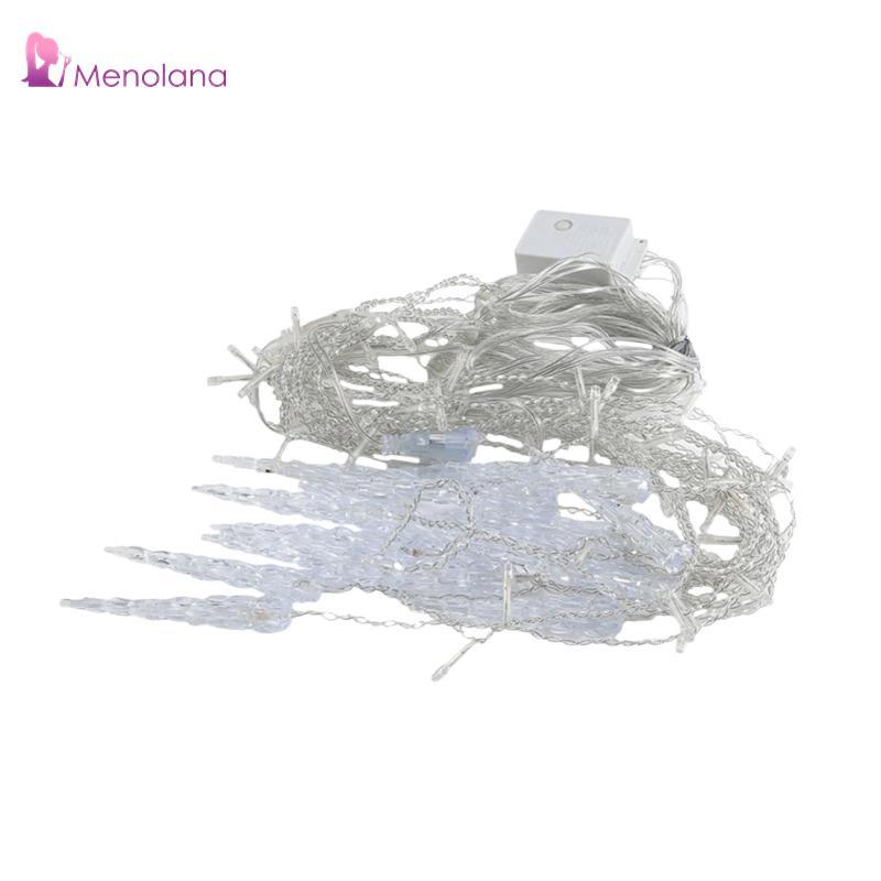 Icicle Dây Đèn Icicle Cổ Tích Lấp Lánh Đèn 13.12ft Mặt Dây Chuyền Giáng Sinh Icicle Đèn Cho Gia Đình