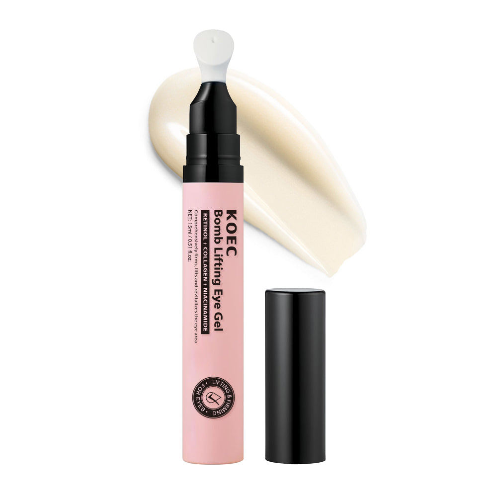 KOEC Boom Lifting Collagen Eye Gel - Firm Eye Contour Giảm nếp nhăn Depuff Dark Circles Hydrating Ge