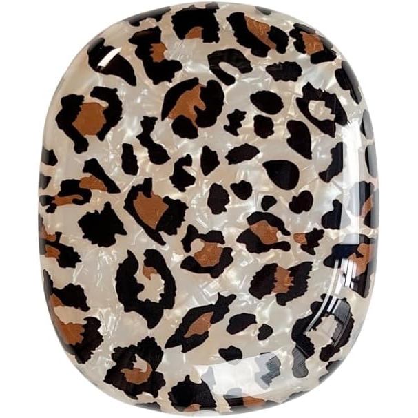 Dành cho Vỏ AirPod Max, Vỏ bảo vệ họa tiết da báo đẹp thời trang Tương thích với Vỏ Airpods Max