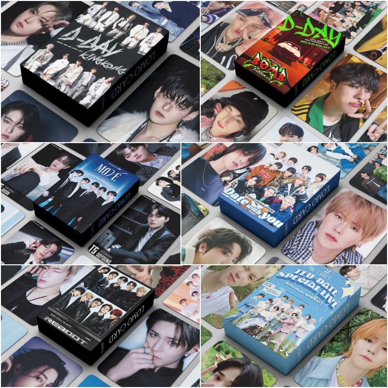 Tổng hợp set 55 lomo card Treasure