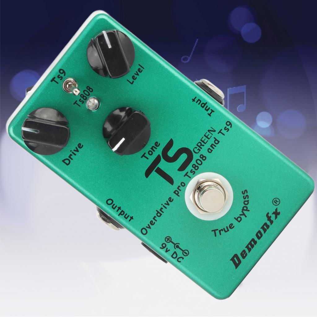 Bàn đạp hiệu ứng Overdrive Green Tube Screamer Guitar Effect Pedal để chơi