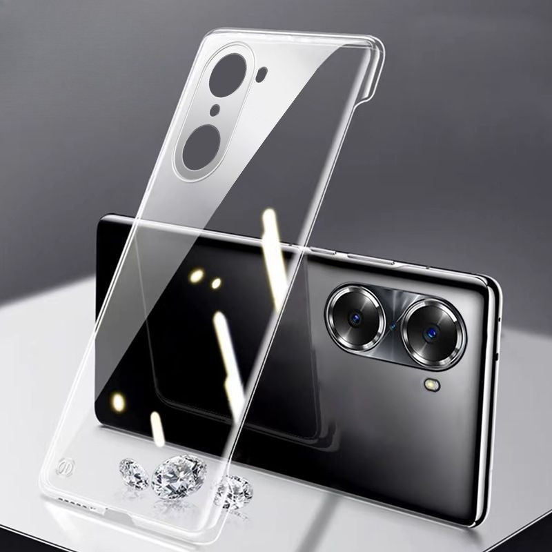 Ốp PC cứng trong suốt mỏng không khung cho OnePlus ACE 5 Racing Chống sốc Coque trường hợp cho One P