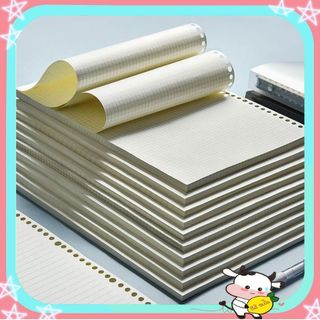 Ruột Sổ Còng Giấy A5 20 Lỗ Refill Planner/Notebook Nhật Ký Học Tập Bò Sữa VPS36