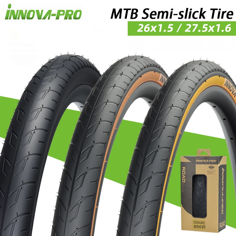 INNOVA-PRO MTB Lốp Bán Trượt 26x1.5 27.5x1.6 Lốp Gấp Cho Đua Xe Đạp MTB IA-2406 / 2245 Phụ Kiện Đi X