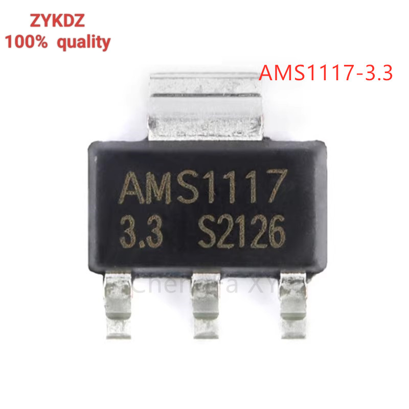 Bộ 50 AMS1117-1.2 AMS1117-1.5 AMS1117-1.8 AMS1117-2.5 AMS1117-3.3 AMS1117-5.0 AMS1117-ADJ AMS1117 Cò